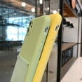 thumbnail image 3 of Color Wallet Phone Case Compatible with iPhone X / Xs, Simple Design, Handmade Purse Protective Business Case Hard Back Covers (Yellow, iPhone X/ Xs), 3 of 7