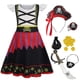 thumbnail image 1 of Disfraz de Pirata para Niñas Eledobby Vestido para Jugar 4T 5T, 1 of 8