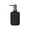 Black, variant on High-grade Glass Lotion Bottle Home Soap Dispenser Bottle Hotel Shower Gel Shampoo Bottle