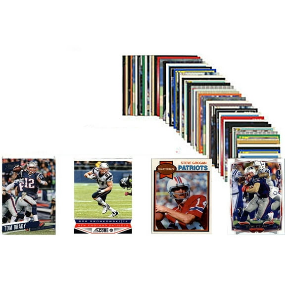 New England Patriots Trading Card 50-Count Set