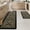 Black/Green/Tan, variant on Kitchen Mats for Floor 2Pcs-Anti Fatigue Non Slip Mats for Kitchen Floor, Cushioned Waterproof & Stain-Resistant Green Plants Floral Mat Set, Laundry Room, Office, Sink, Desk (Dark Green)