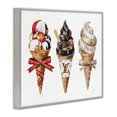 thumbnail image 3 of Stupell Industries Luxury Gourmet Ice Cream Gray Framed Giclee Art design by Amanda Greenwood, 11 x 14, 3 of 8