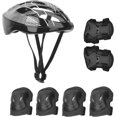 thumbnail image 1 of Protective gear set for kids and adults, 7-piece roller skating helmet set with knee pads, elbow pads, wrist guards, providing comprehensive protectio, 1 of 5