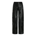 thumbnail image 5 of Madden NYC Women's Faux Leather Cargo Pants, Sizes XXS-XXL, 5 of 6