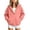 Pink, variant on MexChoioe Boys and Girls Zip Up Hoodie Long Sleeve Hooded Sweatshirt Relaxed Cut Pockets Fall Winter Daily Wear Hooded Zip Jacket for kids
