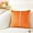 Orange, variant on TAOSON Blue Velvet Throw Pillow Covers,Pack of 2 with Gold Leather Valentines Day Decor Couch Pillowcases Luxury Modern Pillow Cover for Wedding Living Room Bedroom Sofa Cushion Bed, 18x18 inch