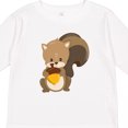 thumbnail image 4 of Inktastic Cute Woodland Animal Squirrel Boys or Girls Long Sleeve Toddler T-Shirt, 4 of 5