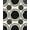 Black White Gray, Pattern 15, variant on ODIKA 8'x10' Washable Area Rug Durable, Non-Slip Spotted Marbled Abstract Patchwork Bold Motif Cow Inspired Snack Playful for Living Room, Under Sectional, Family