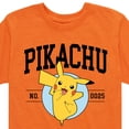 thumbnail image 3 of Pokémon - Pikachu Collegiate - Youth Short Sleeve Graphic T-Shirt, 3 of 6