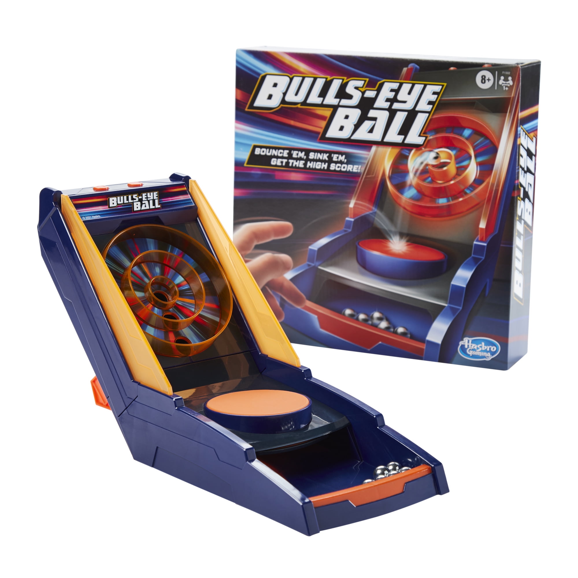No Balls Details about   Tiger Games Bulls-Eye Ball Electronic Talking Skee-Ball Target Game 
