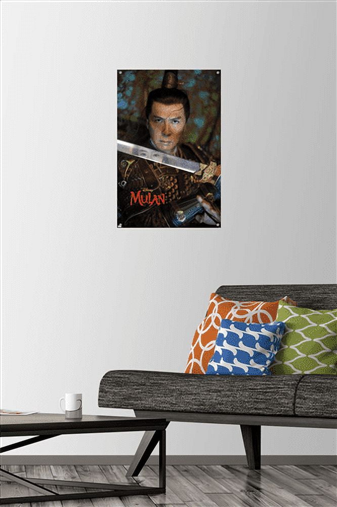 Disney Mulan - Commander Tung Wall Poster with Push Pins, 14.725" x 22.375"