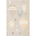 thumbnail image 2 of Unique Loom Whimsy Kids Collection Area Rug - Airship (6' 1" x 9' Rectangle Multi/Beige), 2 of 9