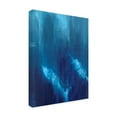 thumbnail image 2 of Suzanne Wilkins 'Azul Profundo Triptych I' Canvas Art, 2 of 3