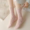 thumbnail image 2 of LKJYER Women Fuzzy Slipper Socks Winter Microfiber Soft Cozy Plush Fluffy Socks Warm Comfy Thermal Home Sleeping Socks, 2 of 7