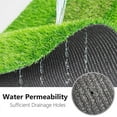 thumbnail image 4 of Goasis Lawn Zebra Stripe Artificial Turf 2x65 ft, 0.8" Pile Height Synthetic Grass Mat, 4 of 7