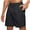 Black, variant on JGTDBPO Cargo Shorts for Men Summer Elastic Waist Beach Shorts Thin Quick-Dry Outdoor Athletic Short Casual Expandable Waist Lightweight Water Resistant Fishing Hiking Cargo Shorts with Multi Pockets