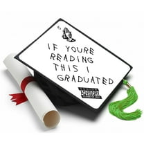 If You're Reading This - Drake Grad Cap Tassel Toppers