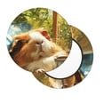 thumbnail image 2 of Balery Lazy Home Style Guinea Pig Fundas de asiento para taburete de bar redondo de tela de terciopelo ajustables que protegen de arañazos y manchas para sillas de 14 a 17 pulgadas.-13 inch, 2 of 7