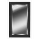 Kenroy Home 60095 Glace Noire Miroir Mural Rectangulaire Contemporain – image 1 sur 1