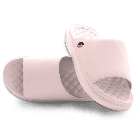 Unisex ISlide Pink Portland Trail Blazers Minimalistic Motive Slide Sandals