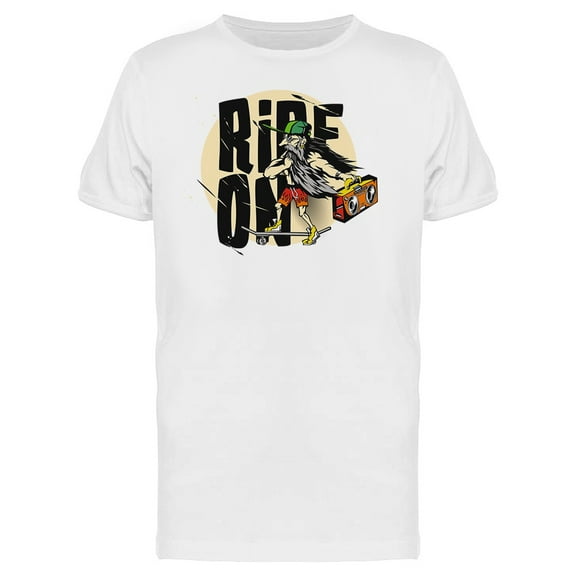 Ride On T-Shirt Men -Image by Shutterstock, Male 3X-Large