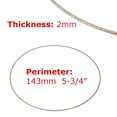 thumbnail image 5 of Stained Glass Replacement Blade 143mm 5-3/4'' For 3 Ring Band Saw Gemini Taurus, 5 of 5