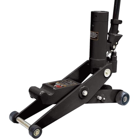 HPDMC 5 Ton Hydraulic Forklift Jack - Dual Position Service Jack with Wide Lift Range 2.76" - 28.74" - Heavy Duty Steel Floor Jack for Trucks, Tractors & SUVs