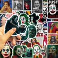 thumbnail image 2 of Pegatinas, 50 unidades por lote, con forma de payasos, jokers, vinilo impermeable, pegatina anime, 2 of 4