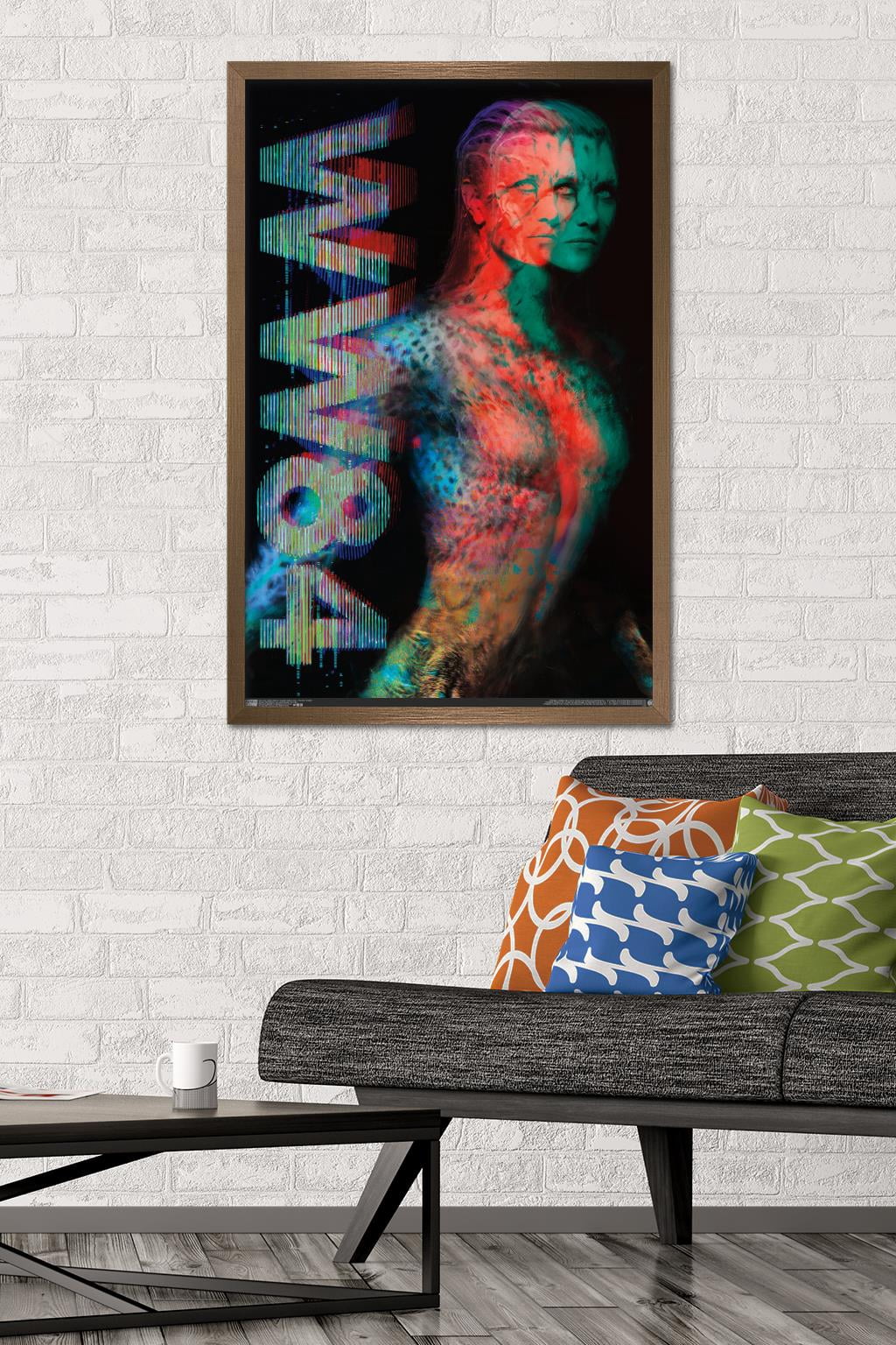 DC Comics Movie - Wonder Woman 1984 - Cheetah Graphic Wall Poster, 22.375" x 34", Framed