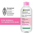 thumbnail image 2 of Garnier Micellar Water, Cleanser & Makeup Remover, Travel Size, Suitable for Sensitive Skin, 2 of 9