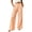 Orange, variant on Horkkom Plaid Pants for Women High Waisted Wide Leg Dress Pants Casual Loose Pleated Pants with Pockets L