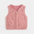 thumbnail image 2 of Mercatoo Boys Girls Fleece Vest Full Zip Sleeveless Jacket Kids Winter Warm Vest Toddler Lightweight Windproof Coat Waistcoat, 2 of 7