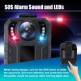 thumbnail image 5 of SPIKECAM - Cámara corporal de 12 horas con grabación de audio y vídeo y visión nocturna, cámara policial para agentes del orden, seguridad, oficiales, civiles, 64 GB, 5 of 5