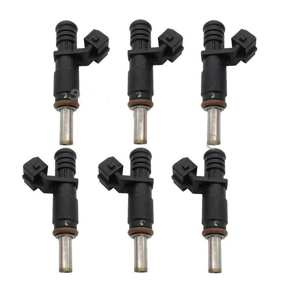 6pcs New Fuel Injectors For BMW 128i 328i X3 X 5 Z4 525i 2.0L 2.5L 3.0L 2006-2012 7531634 13537531634 FJ748 1353753163