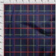 thumbnail image 3 of oneOone Georgette Viscose Fabric Madras Check Decor Fabric Printed BTY 42 Inch Wide, 3 of 4