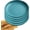 Dark Green, variant on 5Pcs Dinner Plates Wheats Straw Plates Set Unbreakable Reusable,Lightweight,Smooth Edge Plate Dishwasher & Microwave Safe (Pink,8 inch)