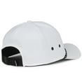 thumbnail image 5 of Signatures Men's Performance Golf Hat, Snapback, One Size, White, 5 of 8