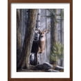 thumbnail image 2 of Art.com Simply Curious II Art Print by Kevin Daniel, Brown Frame Wall Art, 17" x 21", 2 of 5