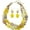 Yellow-Set, variant on Chunky Necklaces for Women Trendy, 2 Layer Statement Necklace Fashion Collar Necklace, Handmade Costume Jewelry Women Gifts (NK_10384_purple_set)