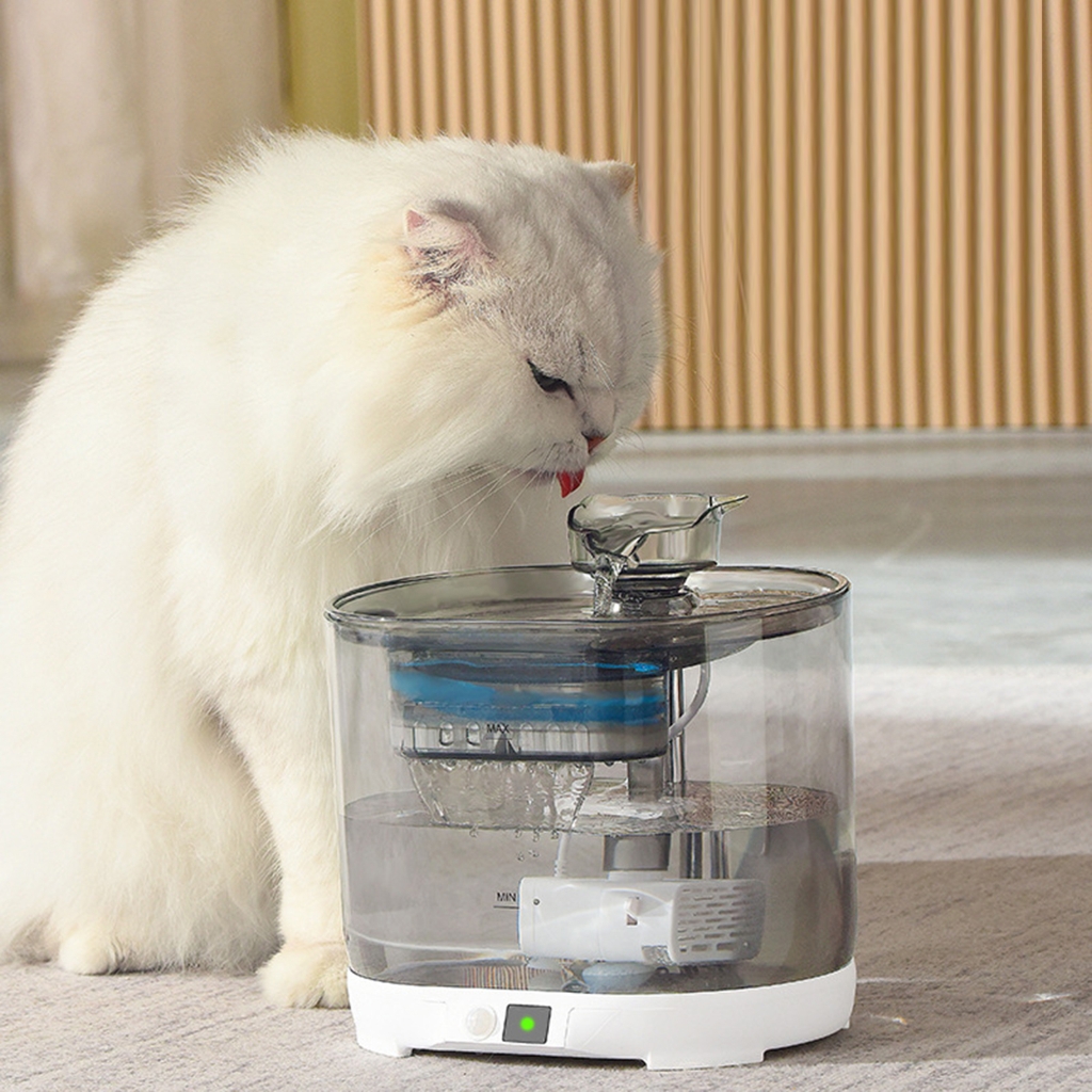 BQBQERT Water Dispenser Mute Working Automatic Pet Fountain Dogs Waterer for Indoor Pet Easy to Use