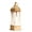 Ivory, variant on Travelwant Vintage Decorative Lantern with LED Pillar Candle - Outdoor Lantern Waterproof Lanterns Battery Powered Lanterns Decorative Wedding - LED Lantern