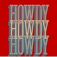 thumbnail image 2 of Western Howdy Adult Short Sleeve Tee-XS-Red, 2 of 6
