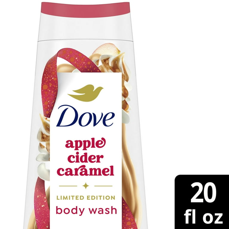 Dove Limited Edition Holiday Treats Body Wash Apple Cider Carmel