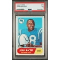 thumbnail image 1 of Graded 1968 Topps John Mackey #74 Football Card PSA 5 Excellent, 1 of 1
