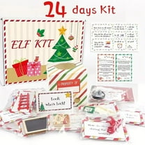 2024 Christmas Countdown Set 24 Days Of Festive Activities Holiday Advent Calendar Kit For Kids Family Xmas Traditions