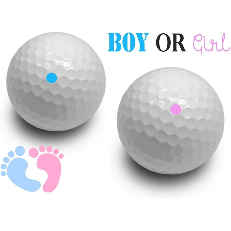 Gender Reveal Exploding Golf Ball Golf Theme Blue Pink Powder Balls  Innovative Baby Gender Reveals Smoke Powder Ball Bombs - AliExpress
