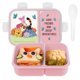 thumbnail image 1 of Lonchera Bento Box Disney a prueba de fugas para niños con diseño de Mickey Minnie, 1 of 7