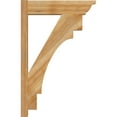 thumbnail image 3 of Ekena Millwork 6"W x 22"D x 34"H Merced Rough Sawn Traditional Outlooker, Western Red Cedar, 3 of 4