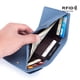 thumbnail image 4 of ZHAOCHENG SlimMiniWalletBloqueo RFIDCartera de cuero para hombreMujerAzul10*7*3CM, 4 of 5
