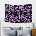 thumbnail image 5 of Easygdp Cartoon Black Cats Tapestry Wall Hanging, Wall Tapestries for Bedroom Aesthetic Living Room Office Decor 60x40in, 5 of 8
